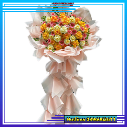Lẵng hoa mừng khai trương shop quần áo trẻ em