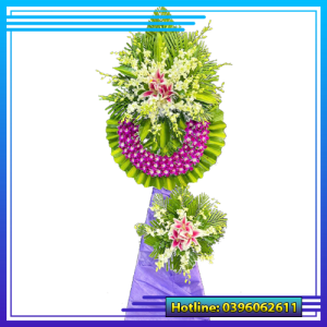 Lẵng hoa viếng đám tang tại Thuận Giao Bình Dương