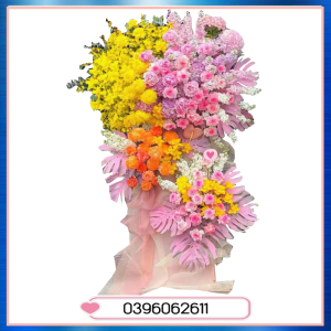 Lẵng hoa chúc mừng khởi công Đại Dự Án ECOXuan Thuận An