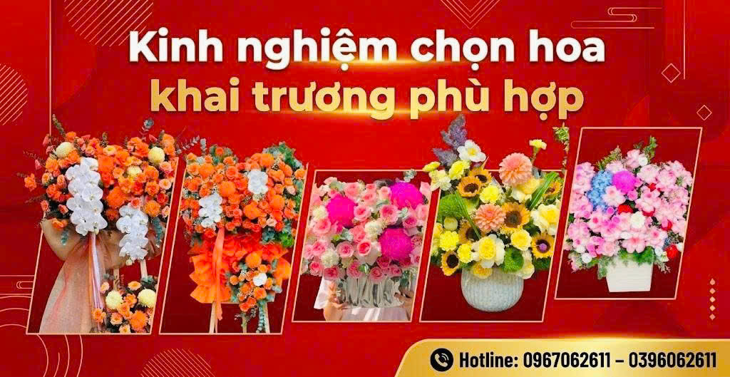 Hoa Tươi Tân Phước Khánh Hoa Khai Trương Đẹp Giao Nhanh Tân Uyên