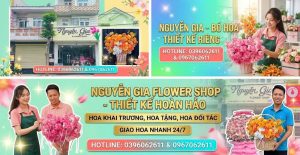 Shop hoa Dĩ An uy tín - Hoa Tươi Nguyễn Gia