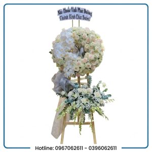 Vòng Hoa Vĩnh Phát Đường Kính Viếng